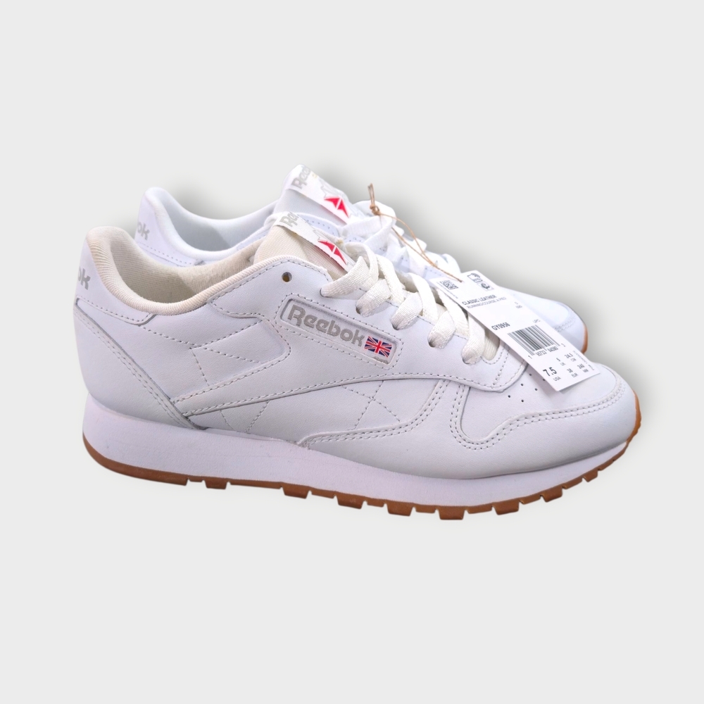 Reebok Women’s Classic Leather White/Gum GY0956 – Size 7.5 – NEW With Box *Read - Picture 5 of 10